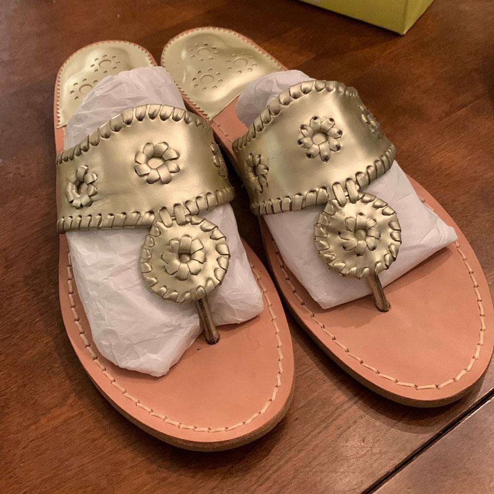 Platinum Jack Rogers Sandal